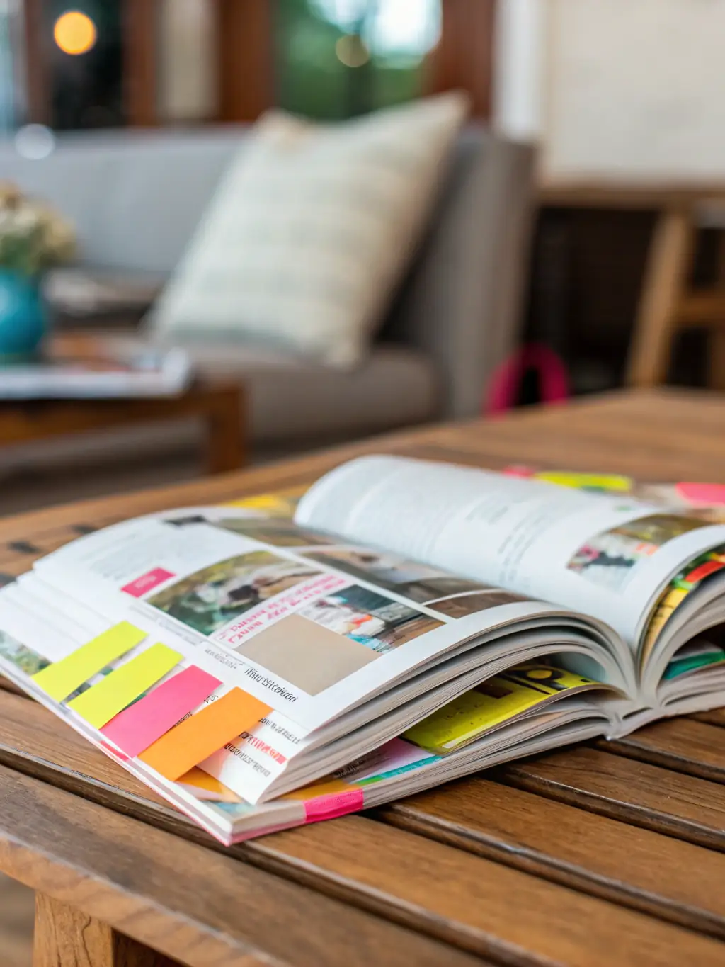 A close-up shot of a beautifully designed cultural publication produced by CENTRE D'ARTS PLASTIQUES DE ROYAN, highlighting its high-quality printing and insightful content.